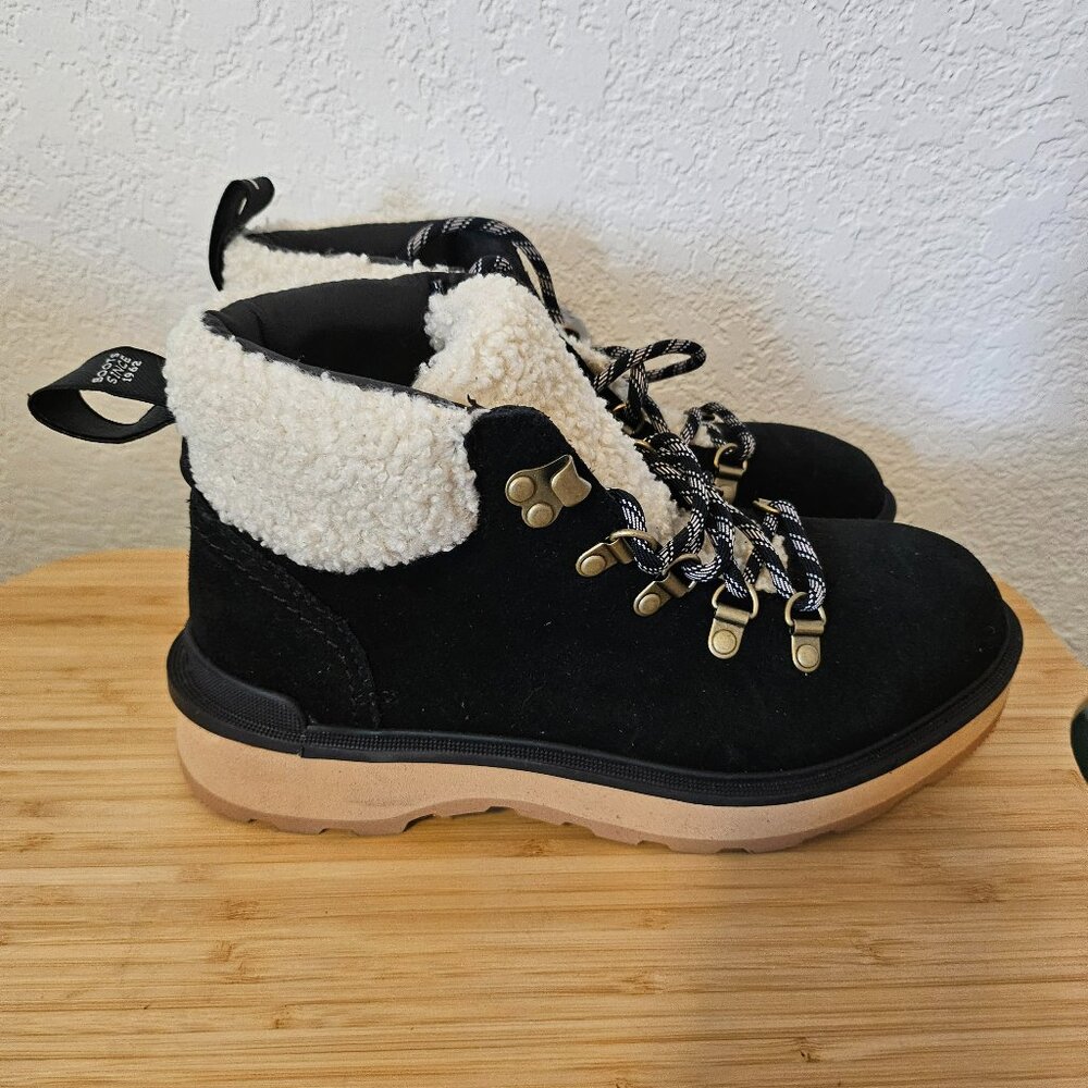 SOREL Hi-Line Hiking Boot Black Womens 7 NWT